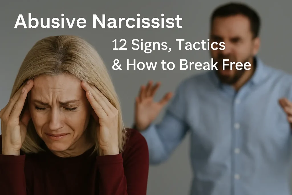 abusive narcissist image